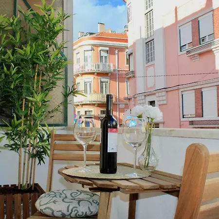 River View Balcony - Historic Center ! Lägenhet Lisboa